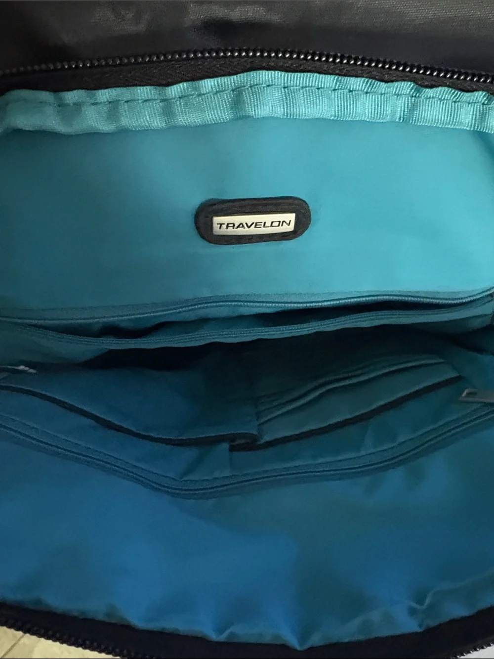 Women’s Travelon Black Nylon Backpack - Sleek Everyday Bag